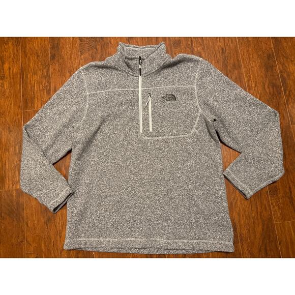 The North Face Men’s Size XL 1/4 Quarter Zip Pullover Fleece Sweatshirt - Picture 1 of 6